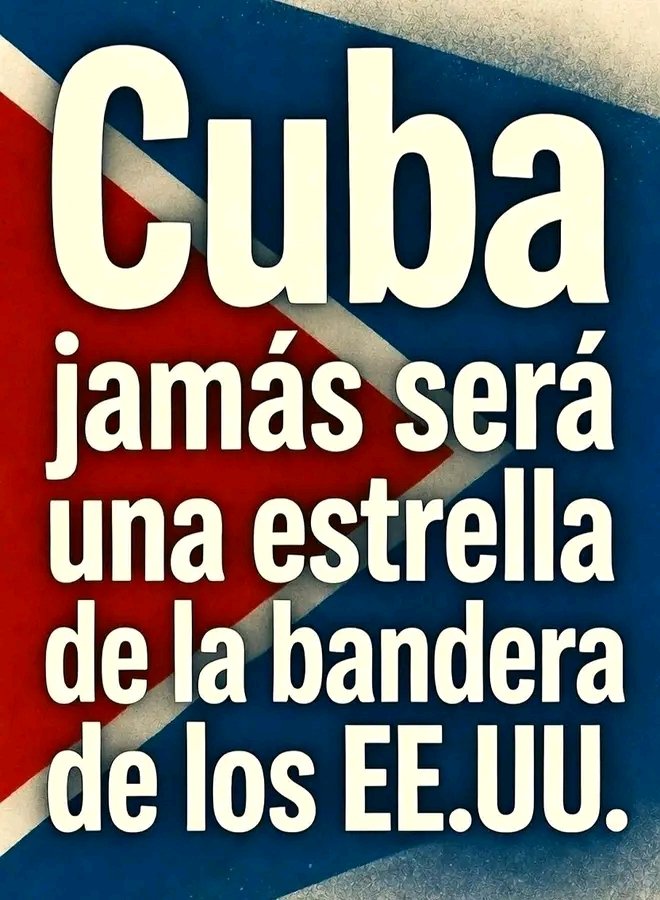 Soy de una pequeña isla, un pedazo de tierra que está a 90 millas del imperio más poderoso y criminal que ha conocido la historia de la humanidad y a diferencia de muchos, nunca, pero nunca se ha puesto de rodillas. 

Soy de #Cuba y aquí no se rinde nadie coj...