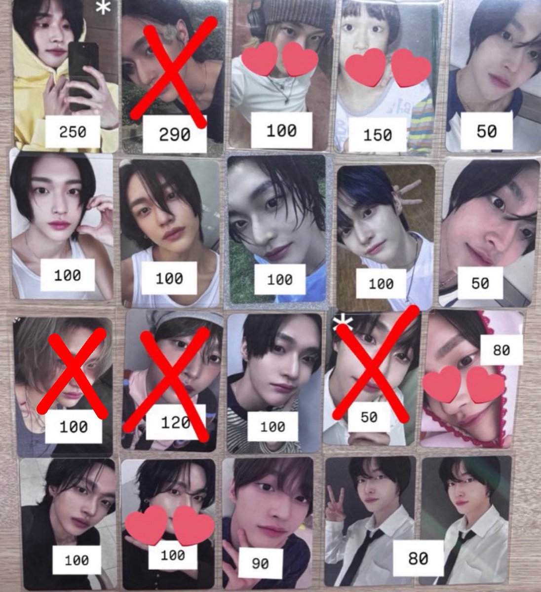 mojieoop's tweet photo. การ์ดน้องข้าว 
ราคาตามภาพ shipping 40.-
 #ตลาดนัดriize #ตลาดนัดน้องข้าว https://t.co/h45PfeSxDx
