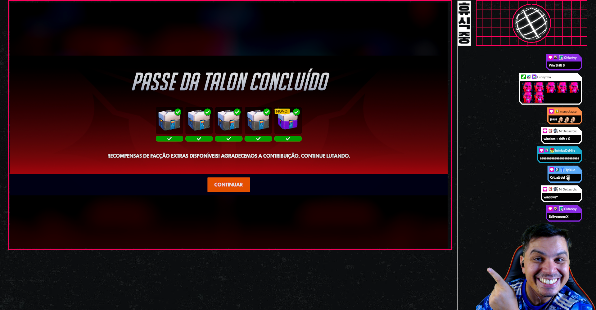 Atualização realizada e voltamos a receber as recompensas <a href="/OverwatchBrasil/">Overwatch</a> 🎁

#Overwatch #twitchstreamer