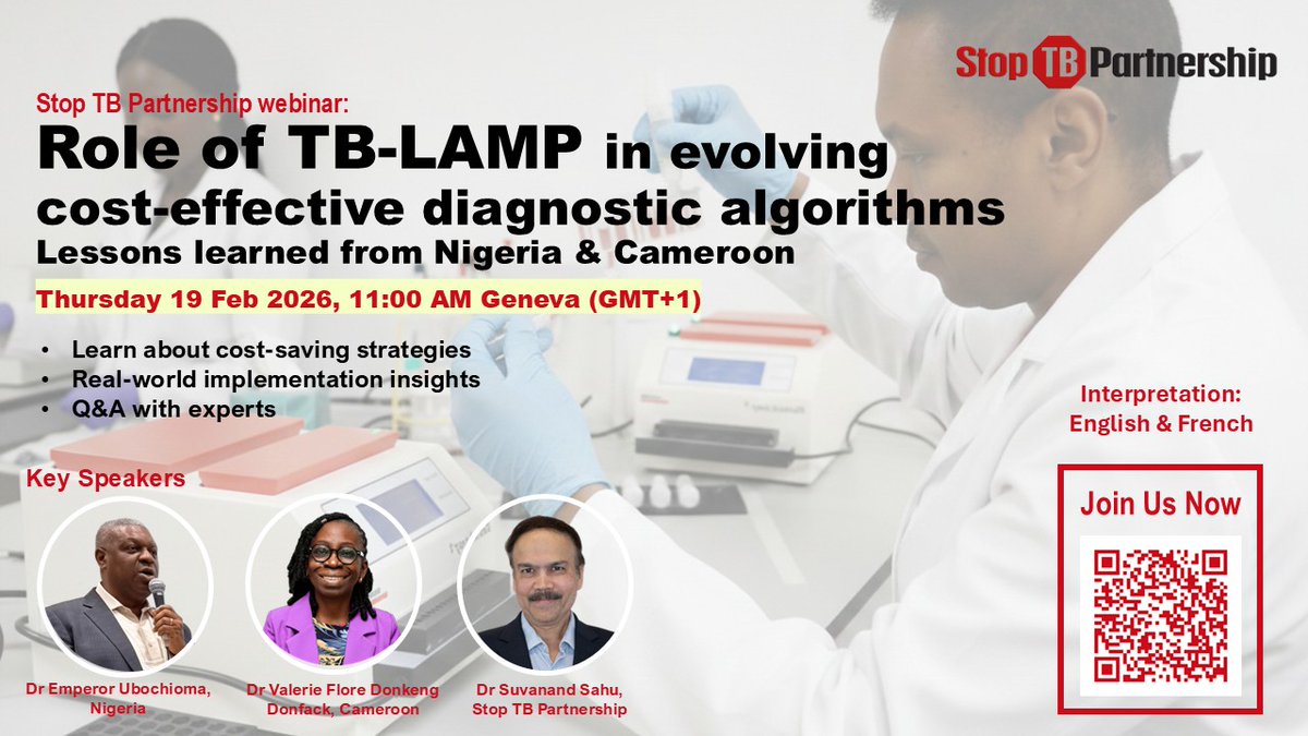 Stop TB Partnership tweet media