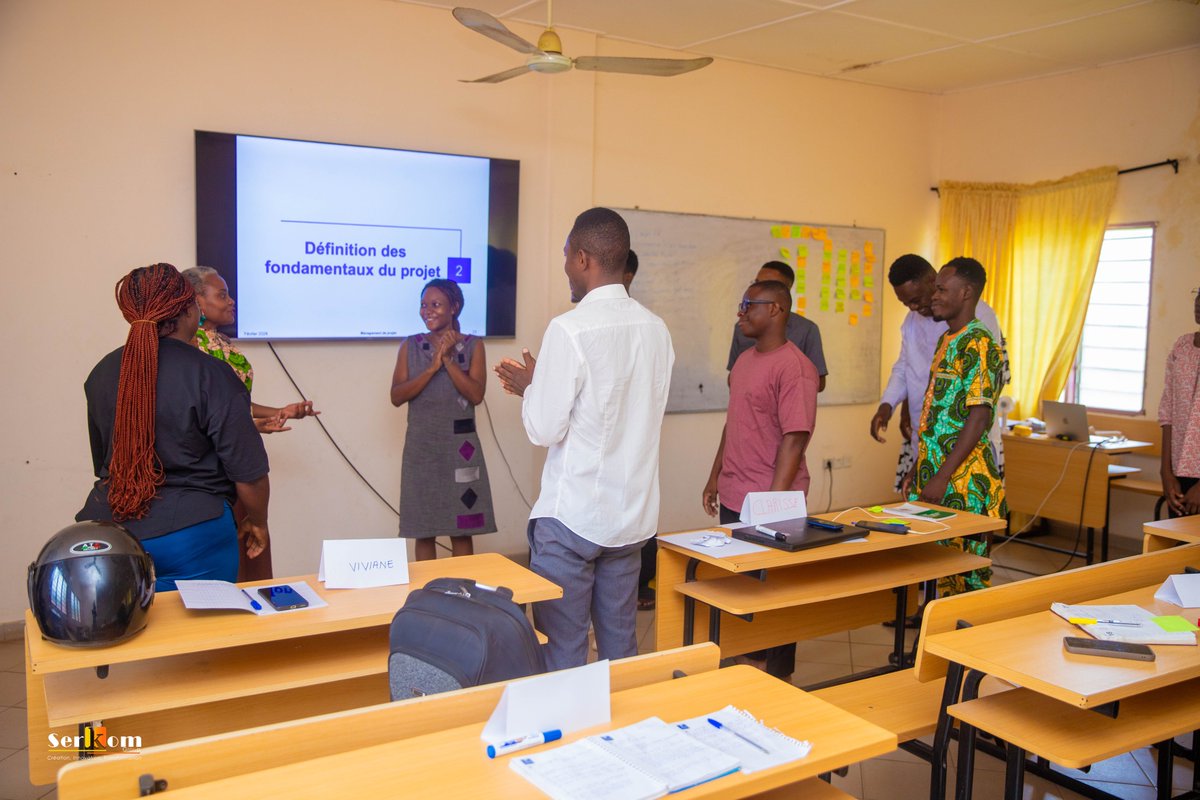 Actionforfutur's tweet photo. Le samedi 07 février, nous avons vécu une matinée riche en apprentissages lors de notre formation en Project Management. Nous adressons nos sincères remerciements à 𝐌𝐚𝐝𝐚𝐦𝐞 𝐈𝐧𝐞̀𝐬 𝐆𝐀𝐍𝐌𝐀𝐕𝐎, 𝐩𝐨𝐮𝐫 𝐥𝐚 𝐪𝐮𝐚𝐥𝐢𝐭𝐞́ 𝐝𝐞 𝐬𝐨𝐧 𝐢𝐧𝐭𝐞𝐫𝐯𝐞𝐧𝐭𝐢𝐨𝐧, https://t.co/aRVRwOVXQZ