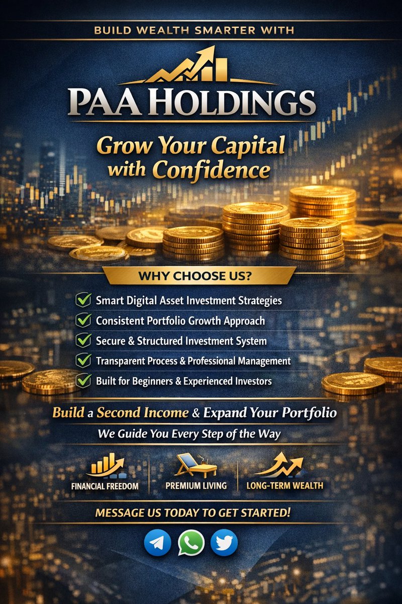PAA_Holdings's tweet image. Valentine is gone, it's time to also show yourself you deserve LOVE
Semua orang cari CUAN 💰
Tapi tidak semua orang mulai.
🚀 Passive income
📈 Crypto investment
💡 Financial freedom
Mulai sekarang — bukan nanti.
Reply “INFO” untuk detail.
#PAAHoldings #negosyo #penghasilan #cuan