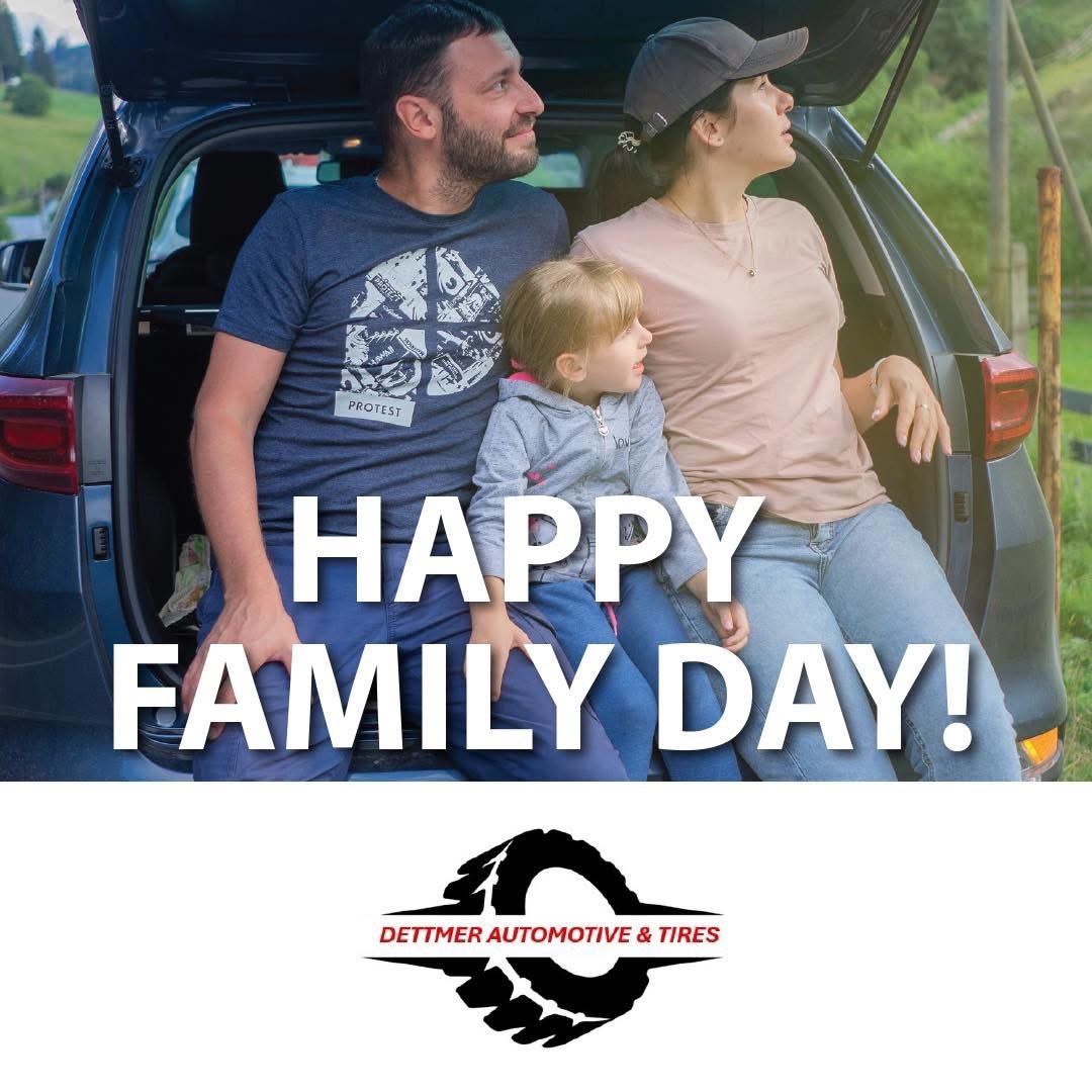 🌞 HAPPY FAMILY DAY!

We are closed today.

Have a great day!

👉 Visit dettmertires.com to book your service today! We’re excited to enhance your experience and thank you for your continued support! 

#Guelph #GuelphTires #GuelphAutoRepair #DettmerTire #FamilyDay