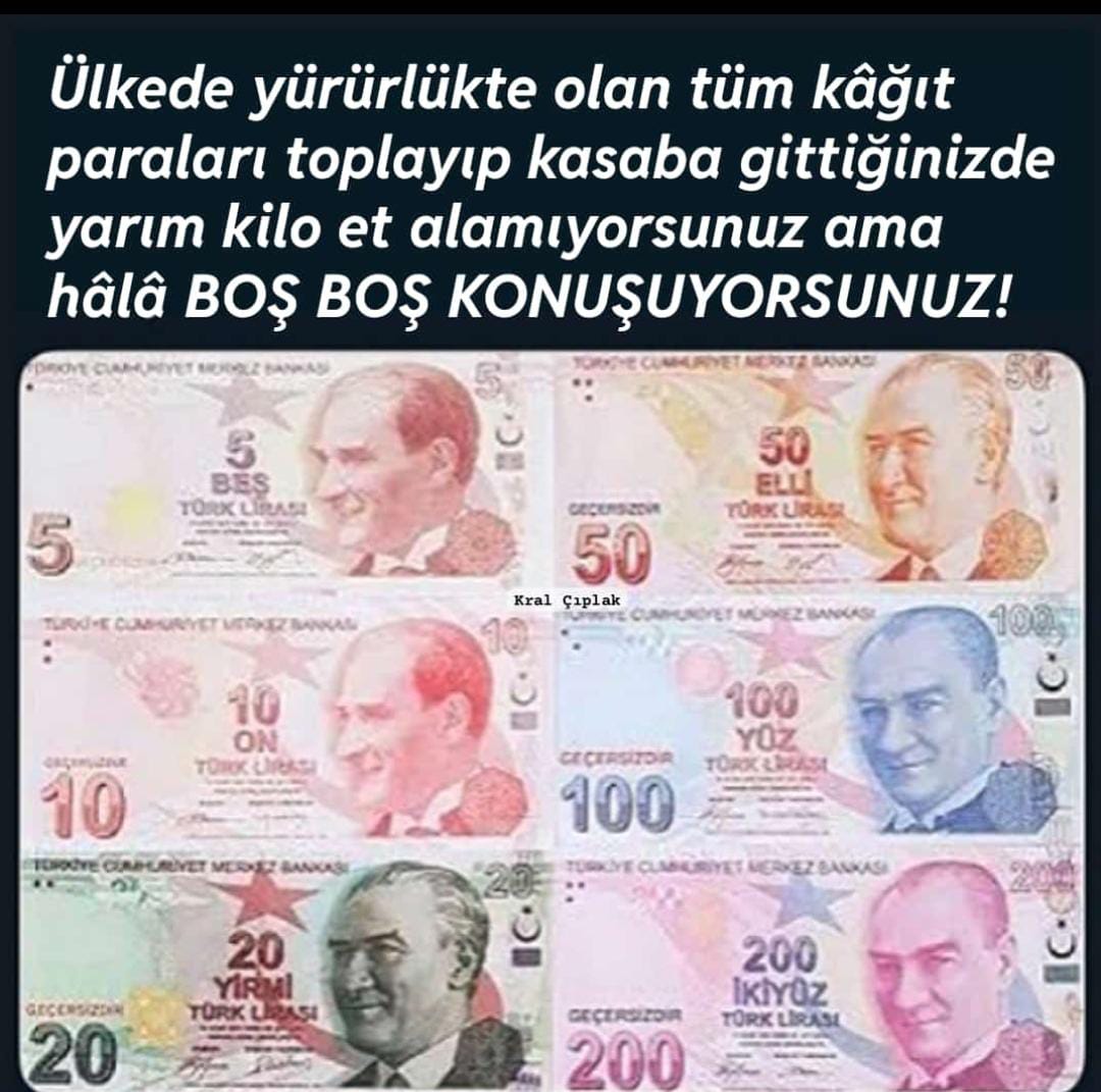 Bu tesbit çok çok doğru varmı
itirazı olan