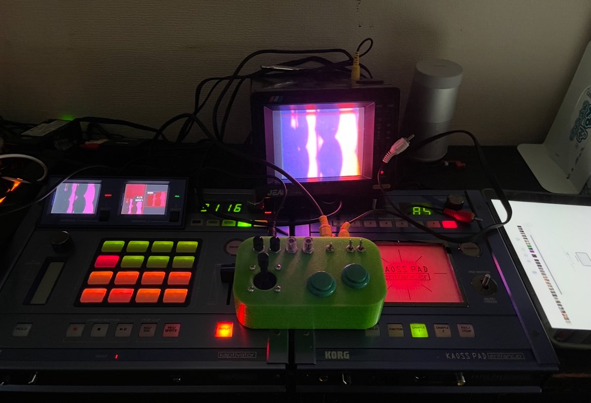 みんなのkorg見せて 〰️〰️〰️ 〰️〰️〰️ KAOSS PAD entrancer