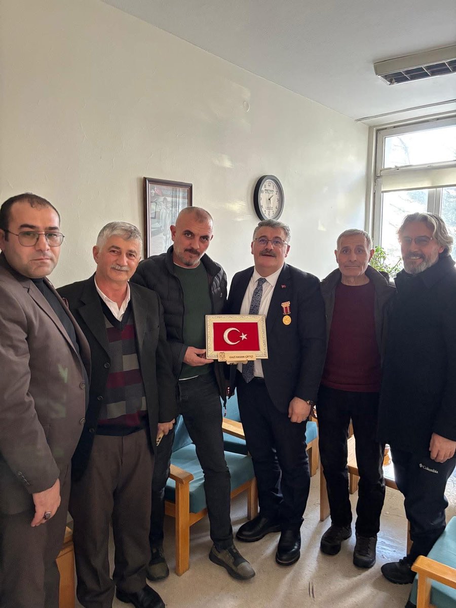 Türkiye Harp Malulü Gaziler Şehit Dul ve Yetimleri Derneği Erzurum Şubesi olarak,

📌 GURURUMUZ
📌 Kahraman Gazimiz ve 
📌 Yönetim Kurulu Üyemiz Hasan ÇİFTCİ’yi Devlet Su İşleri Bölge Müdürlüğündeki işyerinde ziyaret ettik.