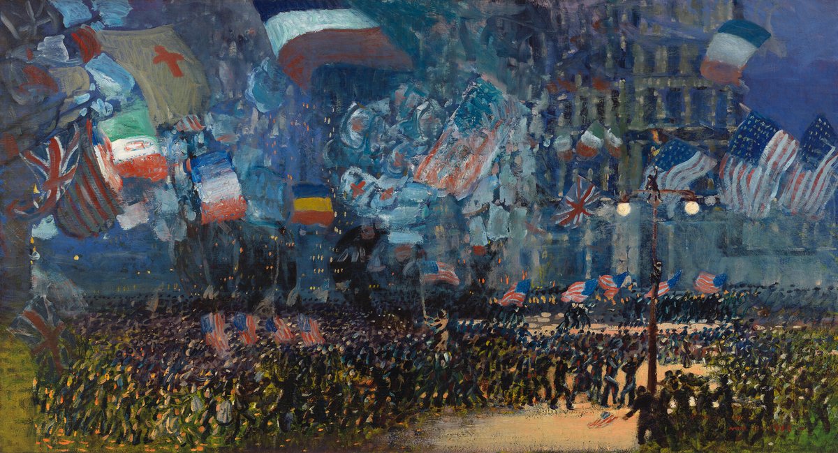 Armistice Night
George Luks
(American, 1867-1933)
1918
Oil on canvas