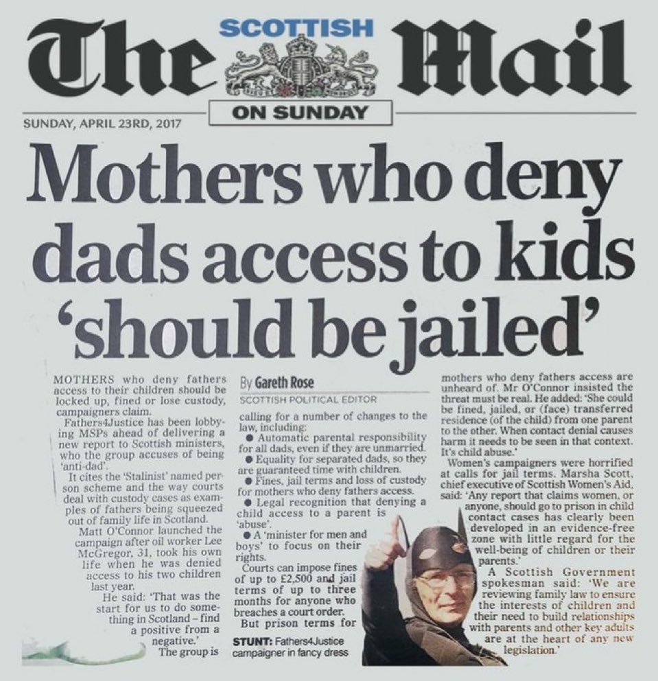 Child Access Denied , Mother Jailed.