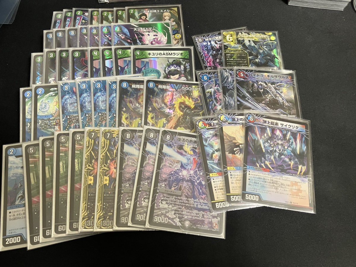 今回のファンフェスで使ったデッキです！ 特にオリジナルはゴル