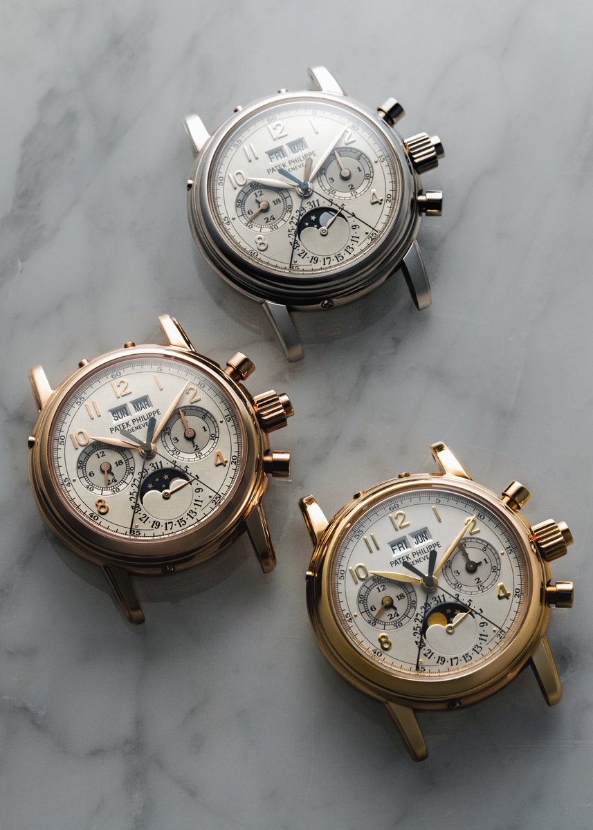 hairspringwatch's tweet image. A new Journal article out this morning: A Collector's Guide to the Patek Philippe 5004. This was Patek Philippe’s first Split Seconds Perpetual Calendar Chronograph, but it also became the last of perhaps the most important watch lineage ever, and the send-off for a certain kind