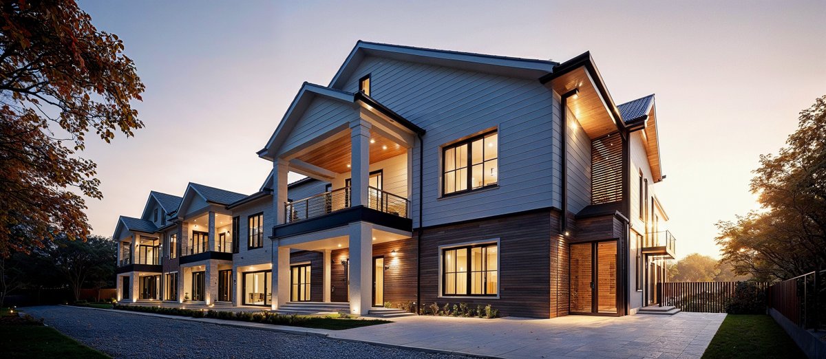 ArchitectRender's tweet photo. See a sketch become a photoreal render in seconds. I rely on Architect Render for speed, clarity of settings-to-result, and up to five revisions per credit to own the final image. Fast, presentation-ready visuals to close deals. https://t.co/8AersjoTNf 🏙️ #ArchViz https://t.co/r2gIe3e6Kj