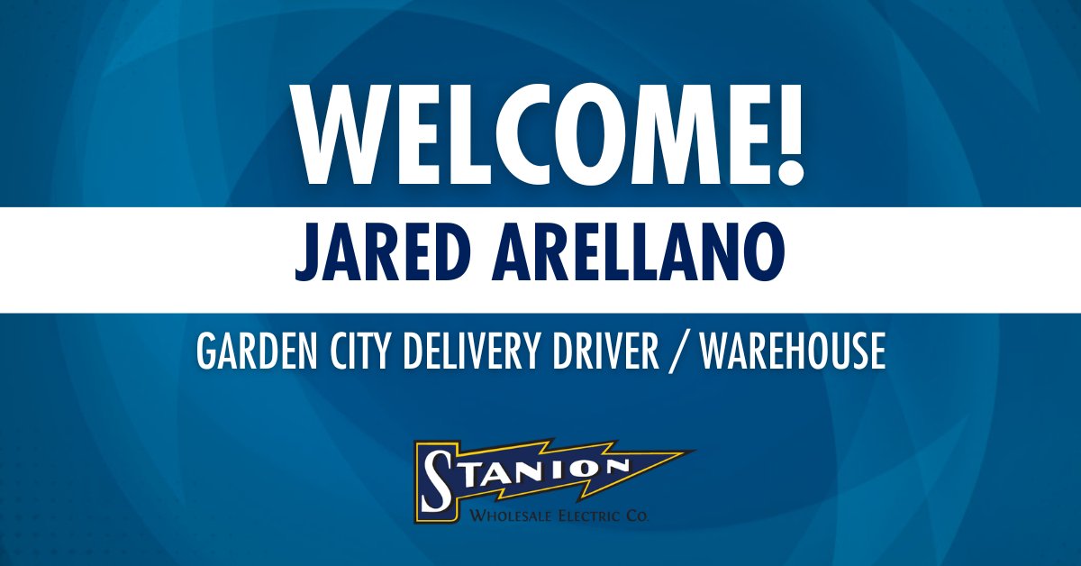 We're thrilled to welcome a new member to our team at the Garden City branch! 🎉🙌 Welcome Jared! 

#NewHireAlert #GardenCityWarehouse #WelcomeJared