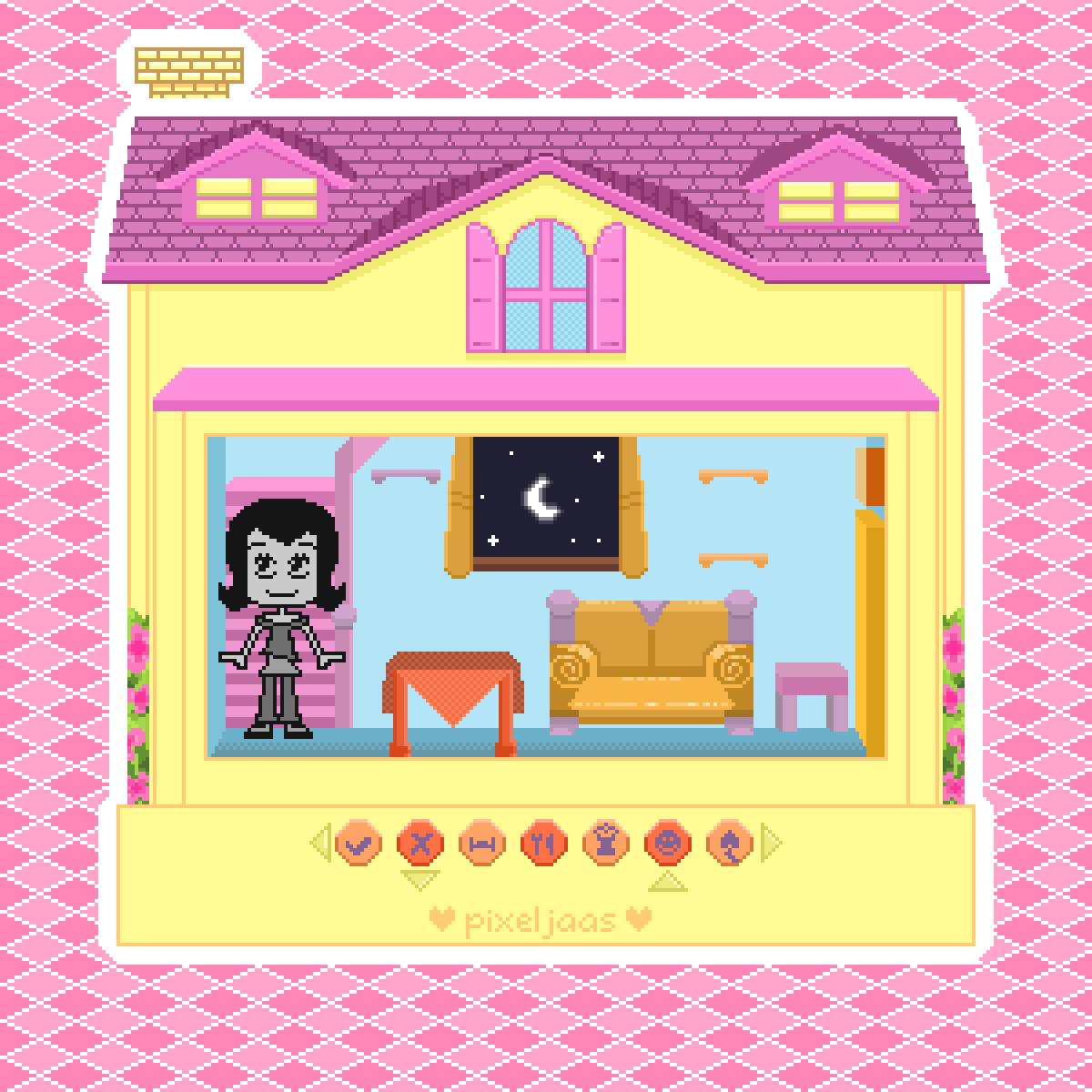 yourpixelgirl's tweet photo. One of my favorite toys from my childhood — who else played with their Pixel Chix? 💕✨
#ドット絵 #PixelChix #PixelArt #PixelAnimation #PixelWork #Mattel #Tamagotchi #CommissionsOpen https://t.co/9ZtuZa9IoK
