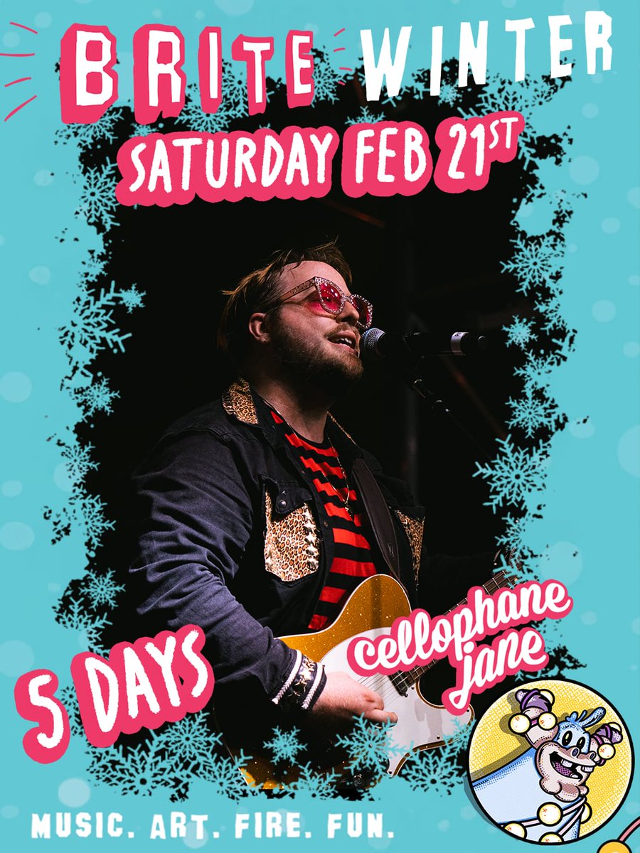 Cellophane_Jane's tweet photo. ⭐️𝟓 𝐃𝐀𝐘𝐒✨️
We're ready to rip it up this Saturday, Feb 21st for @Britewinter at the Treelawn Ballroom! We go on at 5:20pm sharp: DON'T MISS IT BBY 🤘
📸 : Rebecca Aslanis
#MAXIMUMROCK #Brite2026 #cellophanejane https://t.co/IoIPN21vjg