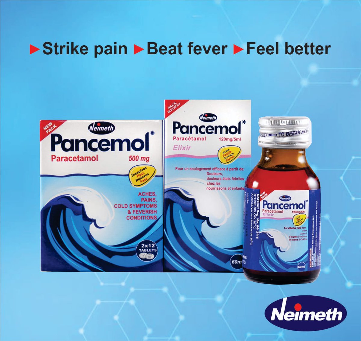 helps you stay on track. Enjoy every moment of your day, because comfort should never take a break.
#Neimethplc #fever #painrelief #comfort