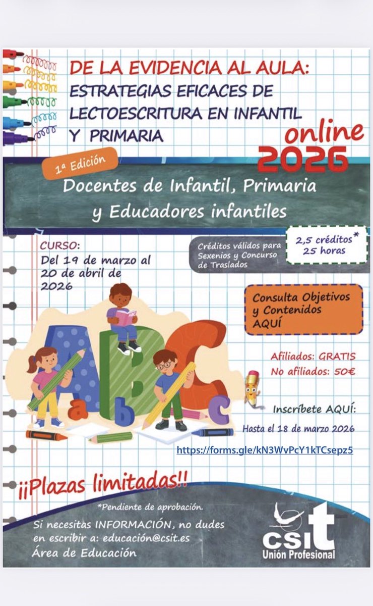 Docentes de Madrid - CSIT UNIÓN PROFESIONAL tweet media