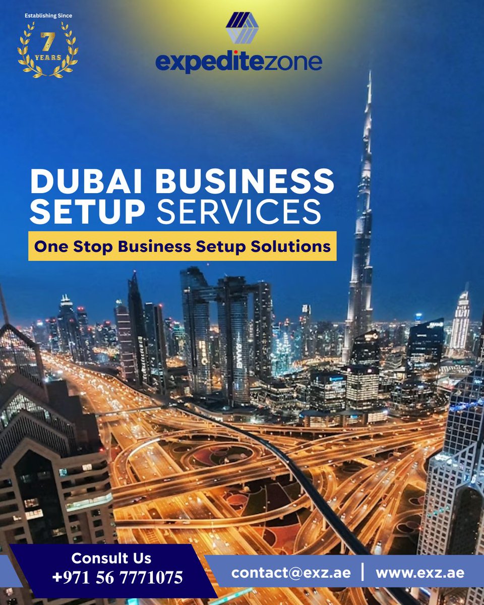 exzdubai's tweet photo. If you’re looking to start a business in Dubai, you don’t need multiple consultants. You need one trusted partner who handles everything under one roof.

We provide complete business setup services for both mainland and free zone companies, tailored specifically for international https://t.co/l44fvok2Px