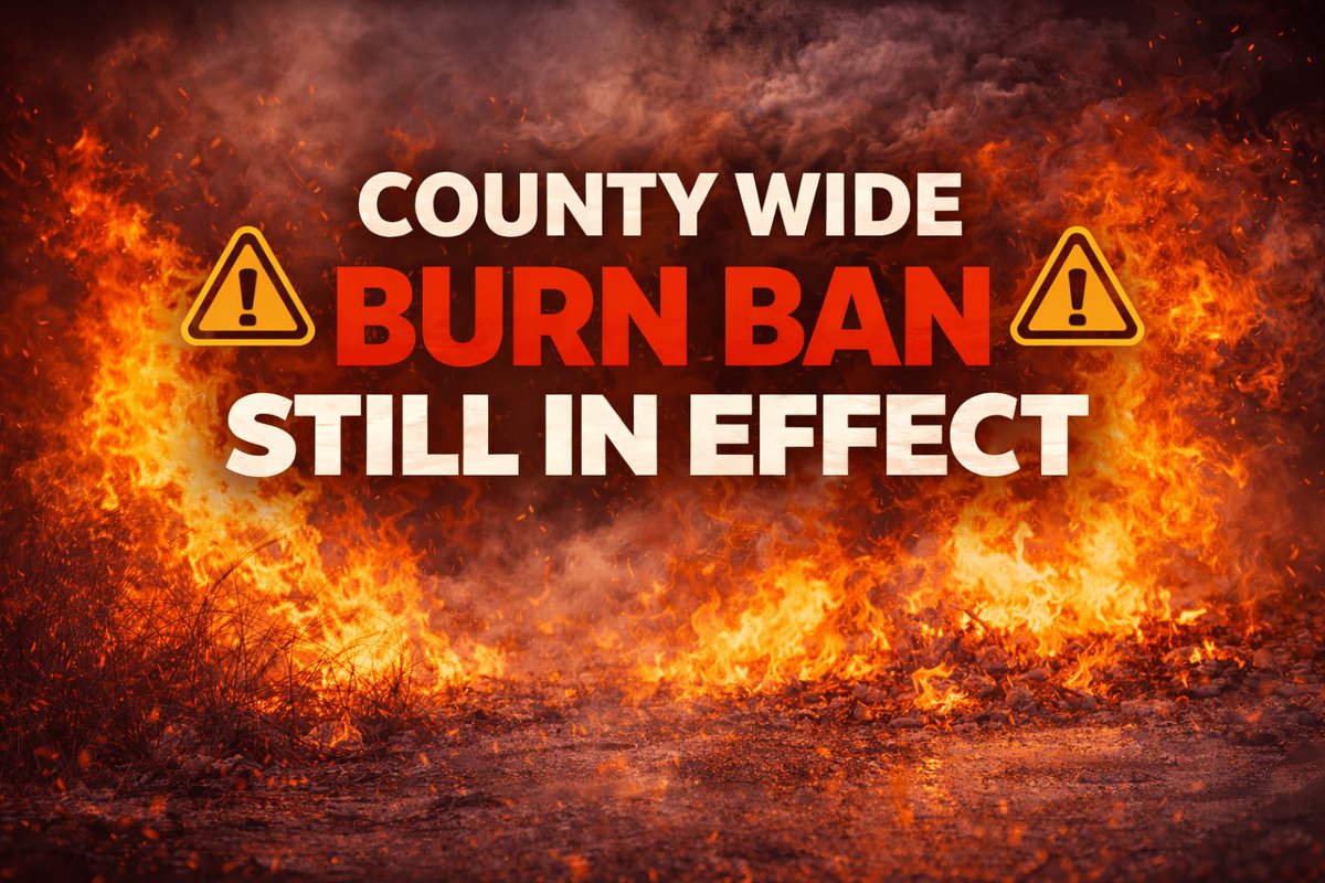 Despite the rain Hernando County received yesterday, we are still WELL below rainfall needed to reduce wildfire risk. 

🚫🔥 All outdoor burning is prohibited, including yard debris, bonfires, and campfires. This ban helps protect homes, businesses, and lives. The burn ban will