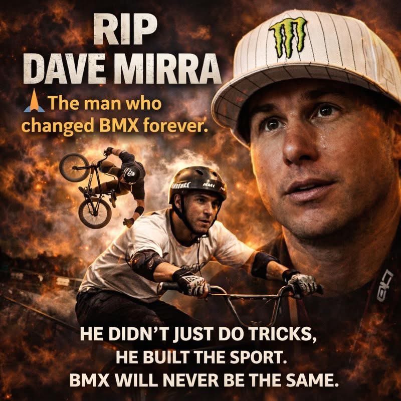 ChubbsAc's tweet photo. BMX lost a legend…
But the world gained an eternal hero.
RIP Dave Mirra 🕊️ https://t.co/GY7aSesJGJ