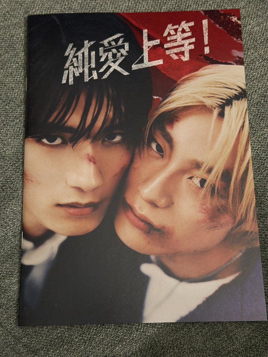 今のところ地元で上映ないのでパンフだけでも…と思って入手。2/20から