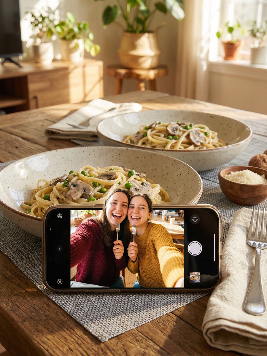 En yakın arkadaşın, bolca sohbet ve sofrada tabii ki Arbella! ❤️

Sıcacık sofraların vazgeçilmezi Makarnam Arbella! 🫠

#Arbella #ÖzenliSofralarınVazgeçilmezi