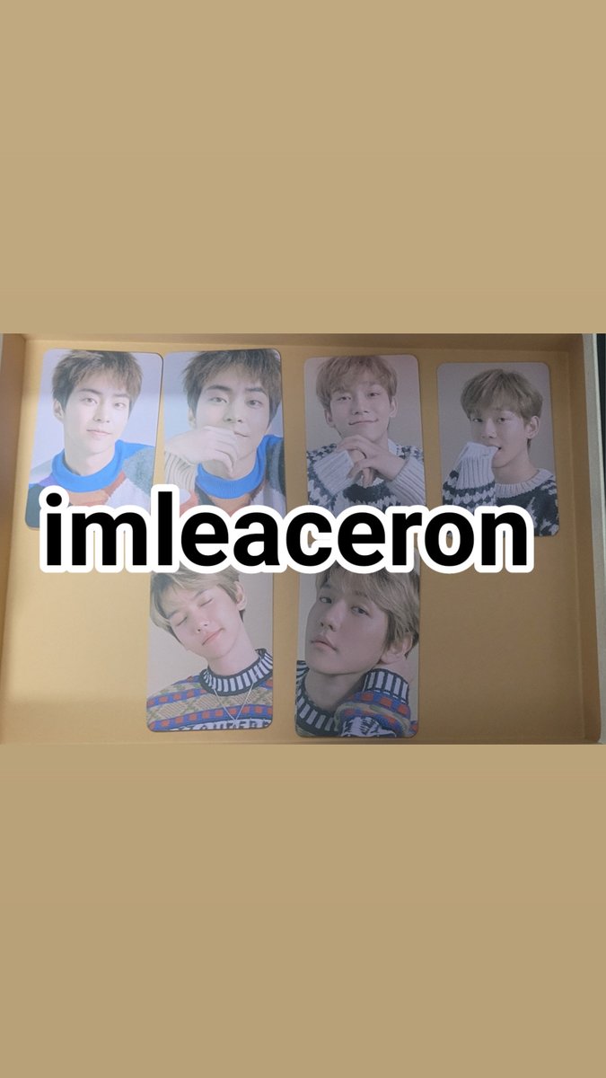 imleaceron's tweet photo. WTS | LFB

EXO NON ALBUM PHOTOCARDS

📌 EXO FLO CARDS VERSION B  - 450 (2pcs per member)

📌 BUY ALL WITH CASE -2,500

DM FOR SURE BUYER ONLY https://t.co/39WAsgm1Wf