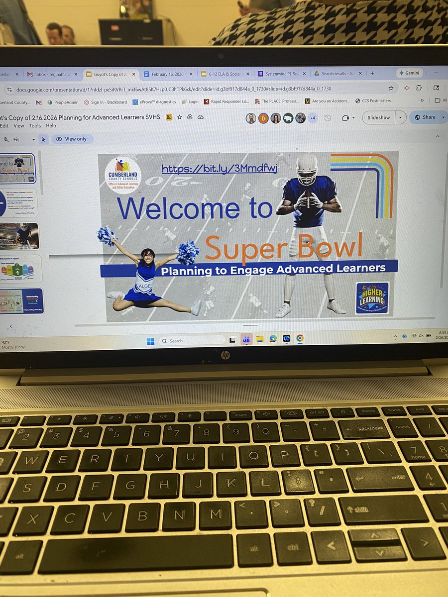 Learning alongside our teachers. <a href="/CumberlandCoSch/">Cumberland County Schools</a>