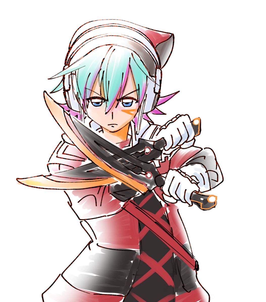 Shawny193_'s tweet image. trop content que le personnage ressemble à Kite
#hackZERO #dothack #ドットハック