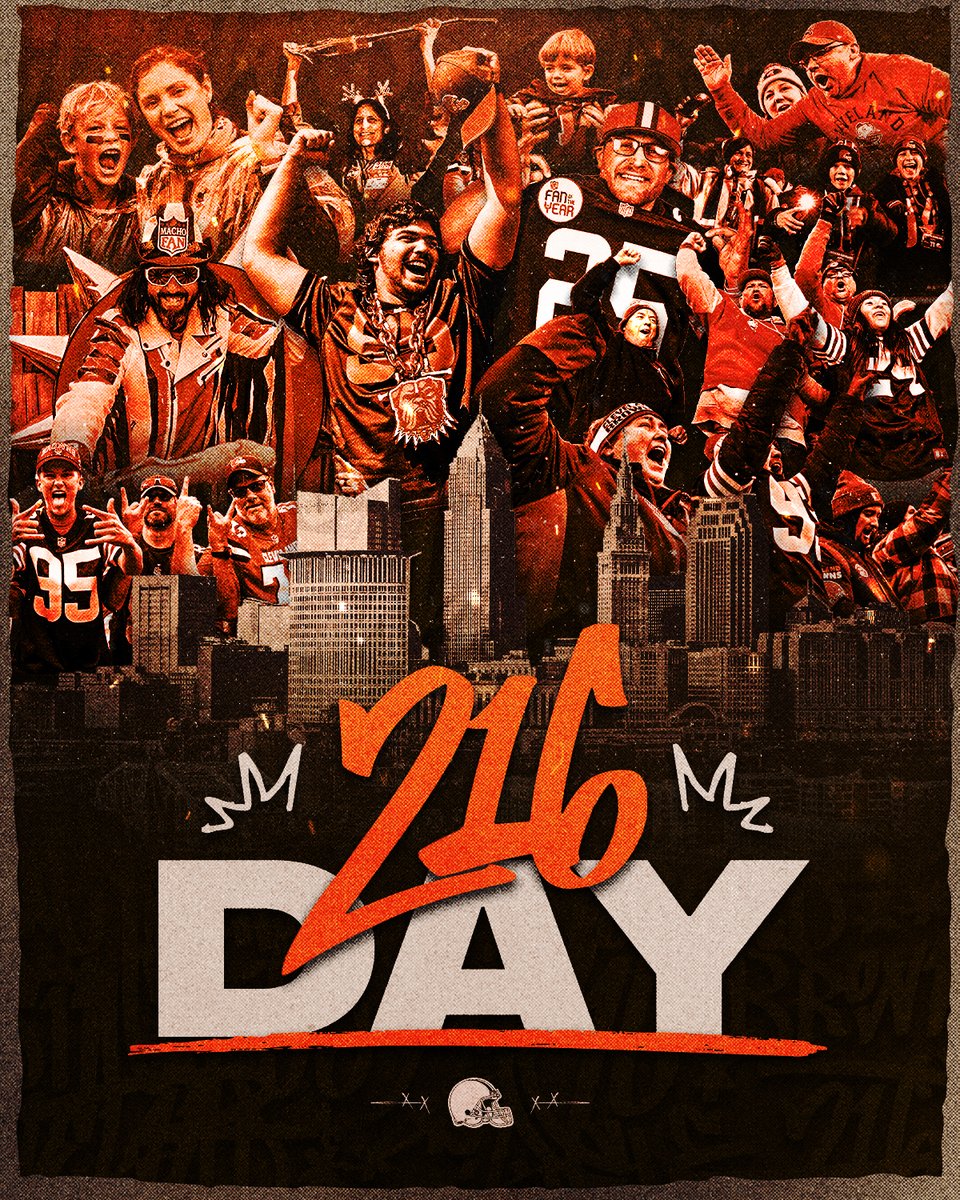 Happy 216 Day, Cleveland!! Grateful for your passion and energy during the season and all year long!