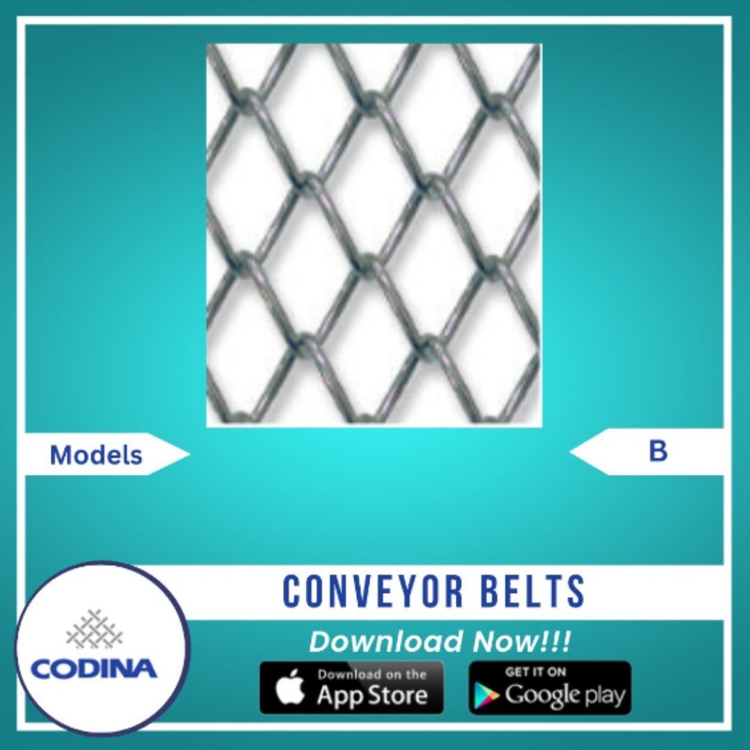 Premium Quality of Type Models B

codinametal.in
Contact 044 2792 2378 / 2792 128

#conveyors #conveyorbelts #metal #meshes #metalmesh #conveyorsmanufacturer #meshmanufactures #wovenwiremesh #knittedwiremeshes #codinametal #conveyorbeltmanufacturer