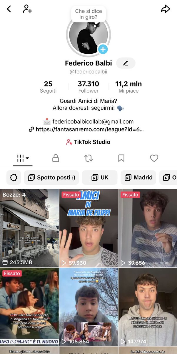federicobalbii's tweet photo. Ancora non mi segui!??
Vi aspetto sull’altro social per commentare e rimanere aggiornati su Amici! 🫶🏼

#amici25 #amicidimariadefilippi #federicobalbii #federicobalbi https://t.co/N8PpWLbJpm