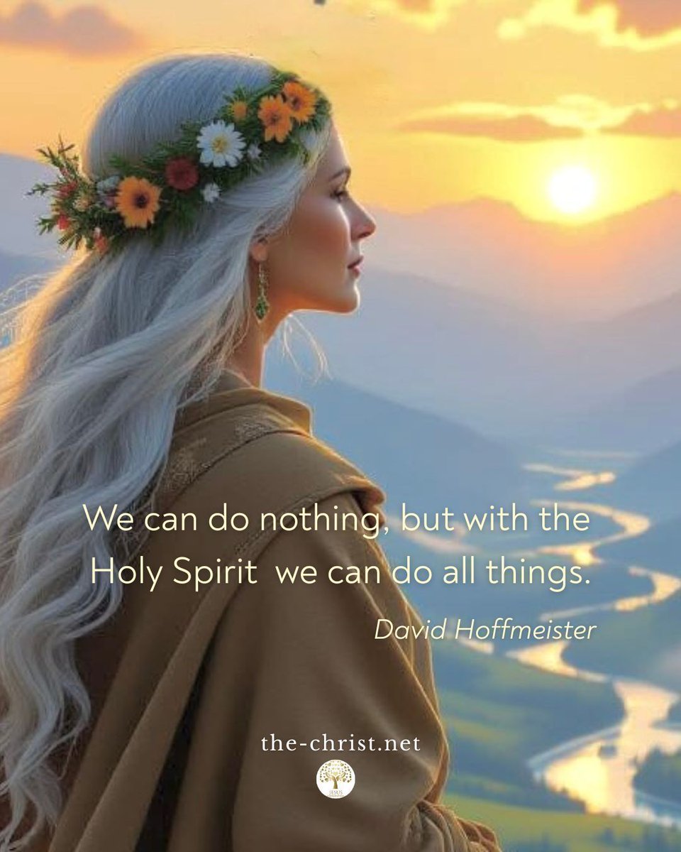 ✨ Holy Spirit Love Notes 🕊

"We can do nothing, but with the Holy Spirit we can do all things." —David Hoffmeister

📔 Quote from: "Quantum Forgiveness."

💫  Find this in the Living Miracles Store. store.livingmiraclescenter.org/collections/en…

store.livingmiraclescenter.org/products/quant…