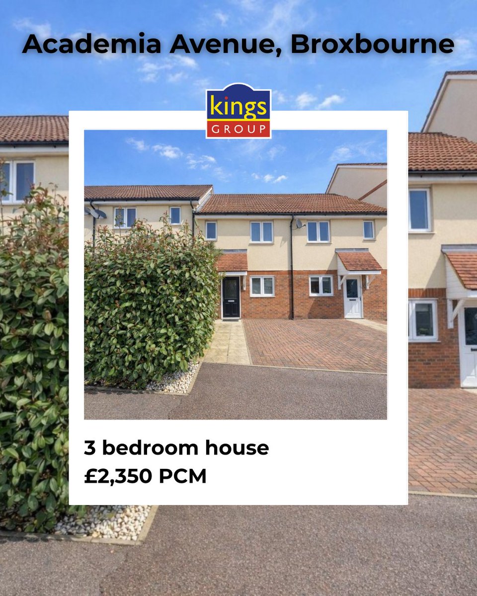 Check out this rental property from our Cheshunt team 🏡✨

📍 Academia Avenue, Broxbourne

💷 £2,350 PCM

kings-group.net/property-detai…

For more details, please give our Cheshunt team a call on 01992 635 735 📞