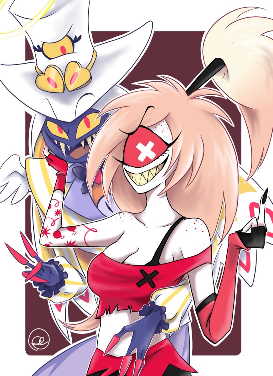 Daefromhell's tweet image. 🍒🐍
#cherrisnake
#HazbinHotel