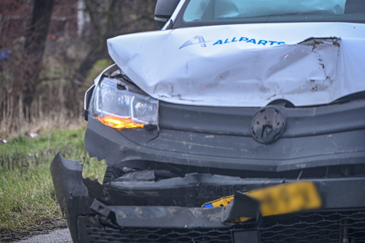 Op-staartbotsing in Franeker