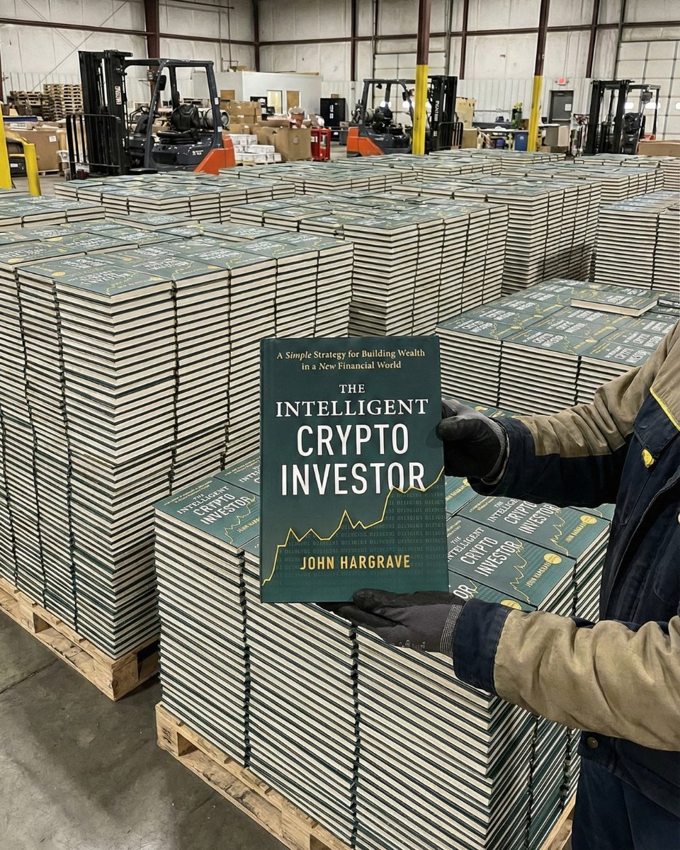 𝘛𝘩𝘦 𝘐𝘯𝘵𝘦𝘭𝘭𝘪𝘨𝘦𝘯𝘵 𝘊𝘳𝘺𝘱𝘵𝘰 𝘐𝘯𝘷𝘦𝘴𝘵𝘰𝘳 is officially released tomorrow. 𝗧𝗼𝗱𝗮𝘆 𝗶𝘀 𝘁𝗵𝗲 𝗹𝗮𝘀𝘁 𝗱𝗮𝘆 to get the preorder bonus: our Top Crypto Picks PDF, a clean cheat sheet pulled straight from the book.

I would appreciate if you would preorder