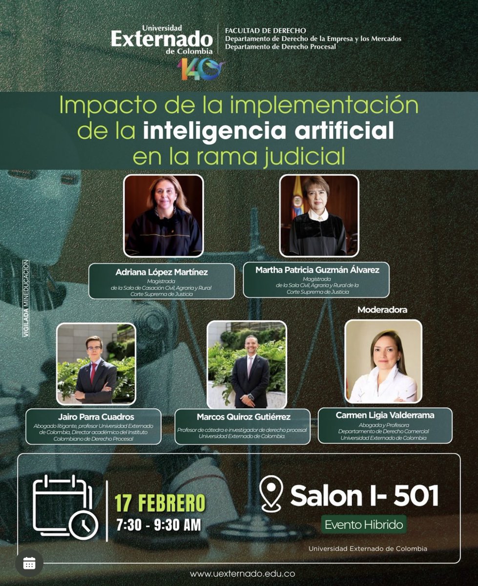 jairoparrac's tweet image. PRIMER CASO EN COLOMBIA DE SANCIÓN A UN ABOGADO POR USO INDEBIDO DE INTELIGENCIA ARTIFICIAL EN EL PROCESO. Corte Suprema de Justicia. Sala Civil. Auto AC739-2026: Se trata de la primera decisión en el país que impone una sanción a un abogado por incorporar en un escrito judicial