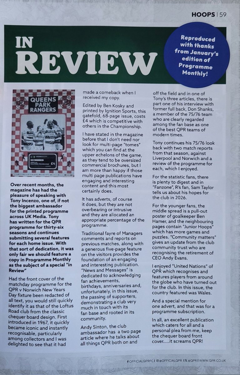 Programme Monthly Magazine tweet media