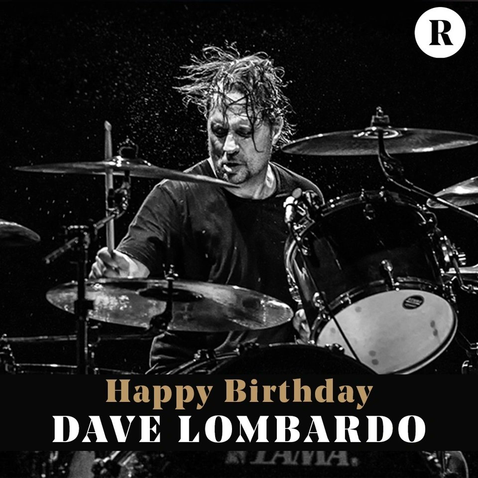 Revolvermag's tweet photo. ⚡ Happy birthday, Dave Lombardo! ⁠
⁠
🥁 Great metal drummer — or the greatest metal drummer? https://t.co/HHx6wwmCcP