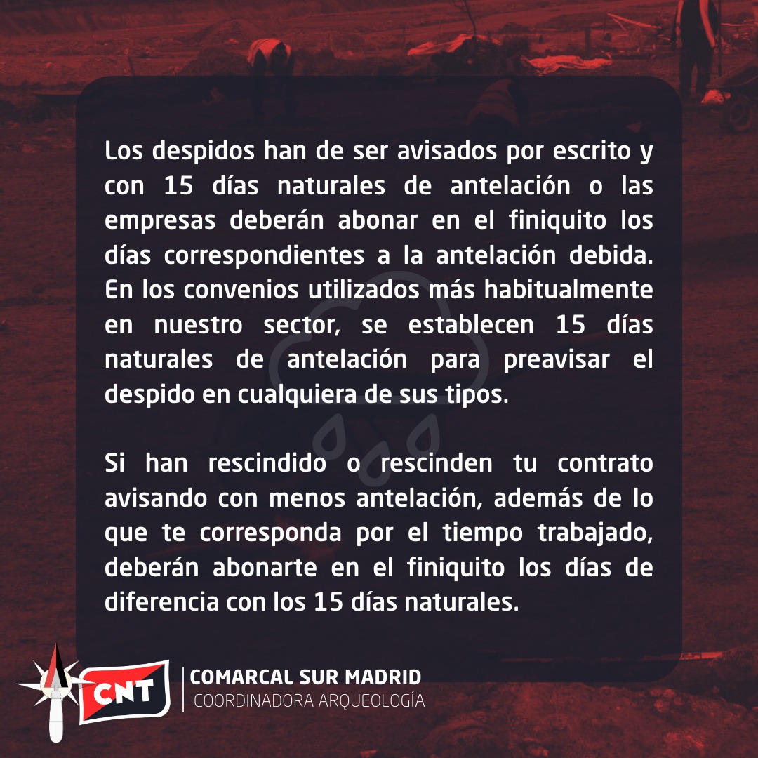 Coordinadora de Arqueología - CNT Comarcal Sur tweet media