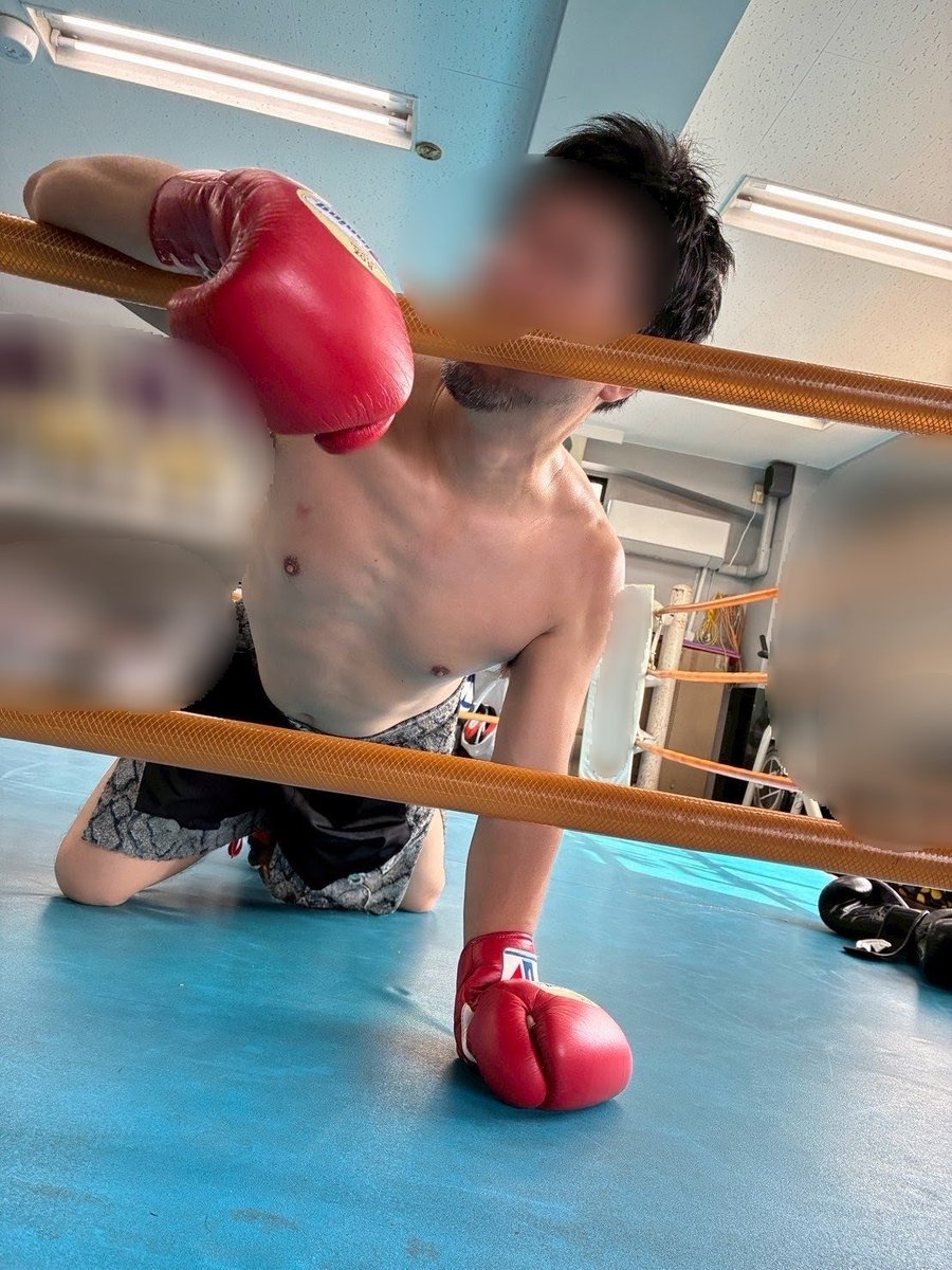 gg2boxing's tweet photo. 先日の対戦のときの写真 https://t.co/C9fmNx5AU1