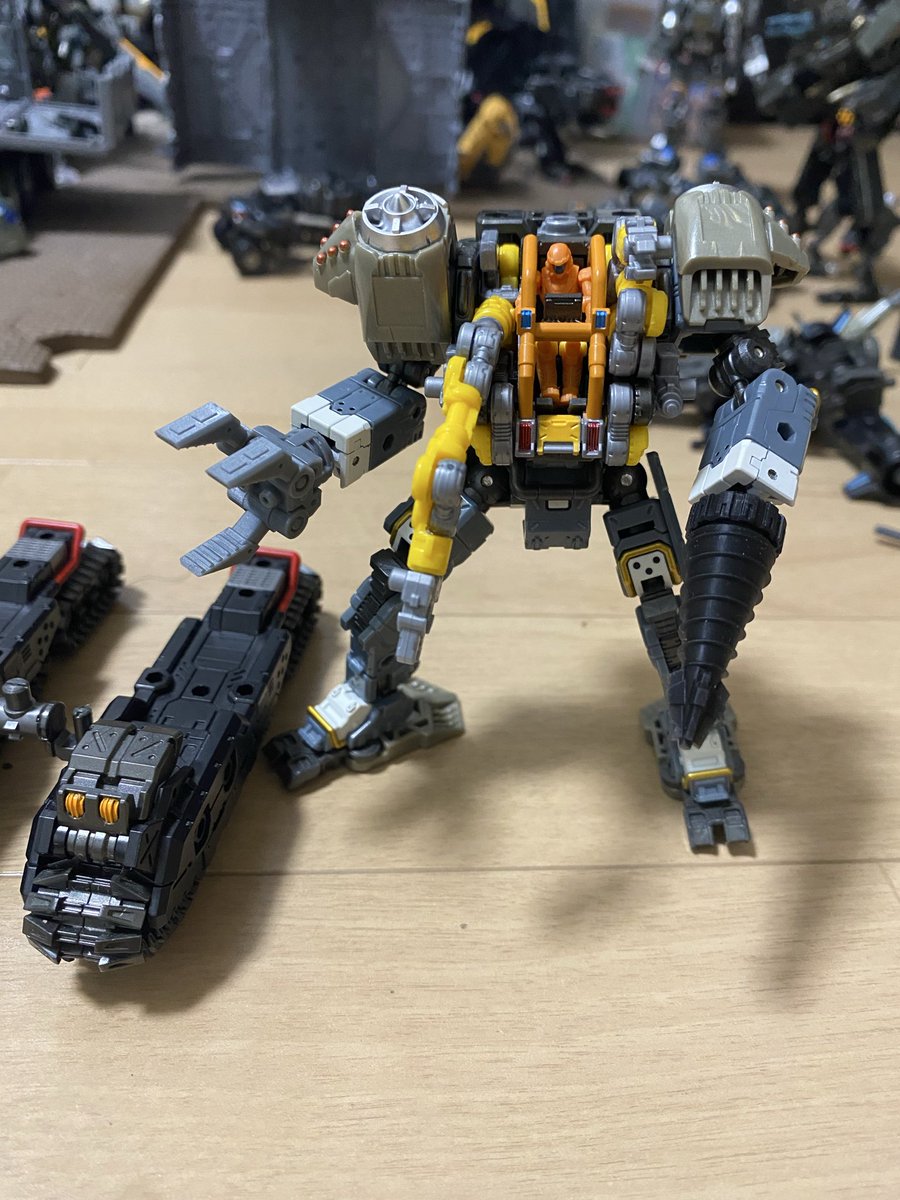 ジャンク　破損　ダイアクロン　まとめ くまふぁく様。購入させていただきました😍。発掘系メカを作った