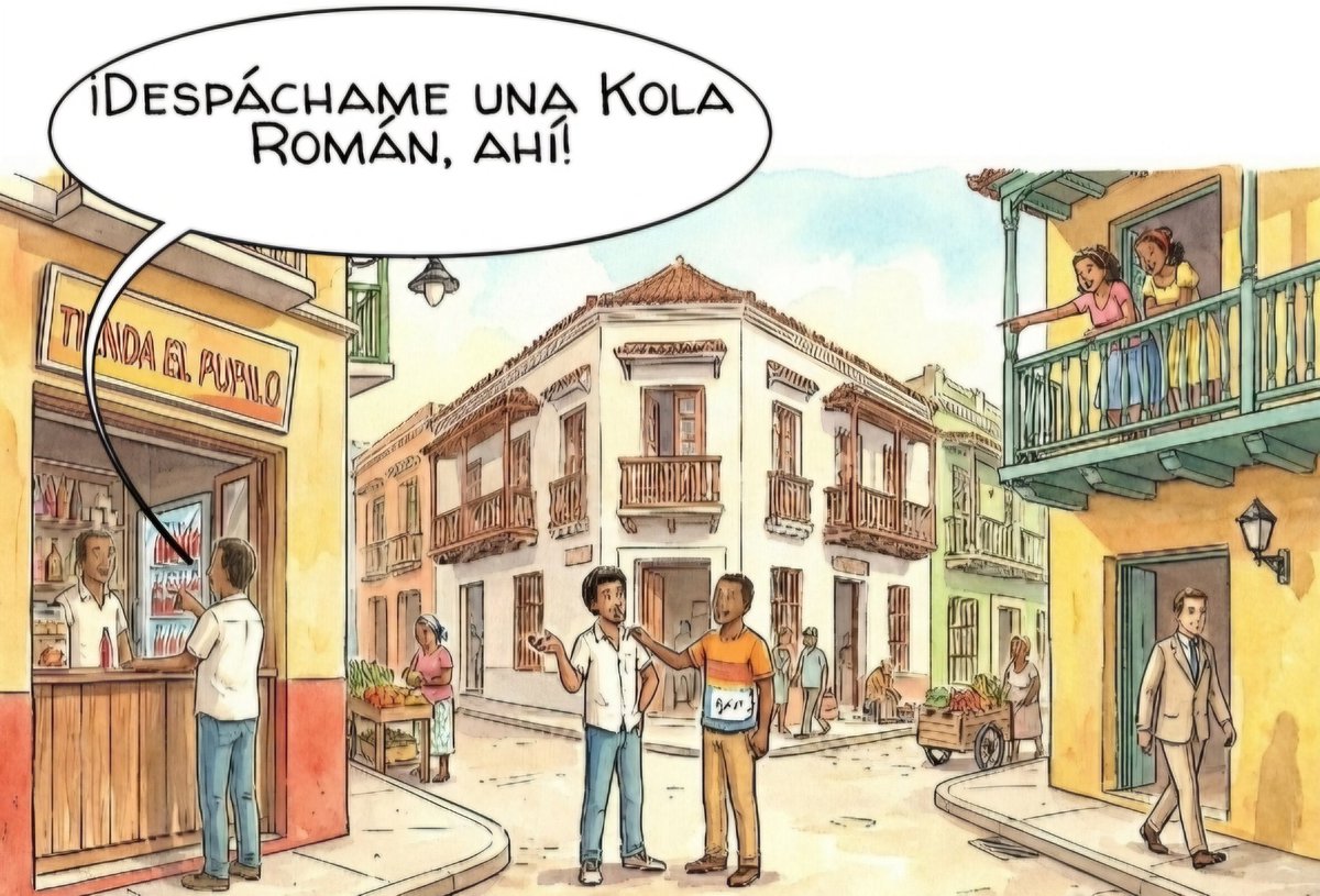 ¿Sabías que «ahí» es un adverbio de lugar al que desde la vieja «Cartagena de Indias» se le han buscado otras acepciones y usos:  (1) como muletilla al final de la oraciones para darles mayor énfásis: «¡Despáchame una Kola Roman, ahí!»; (2) para calificar algo de