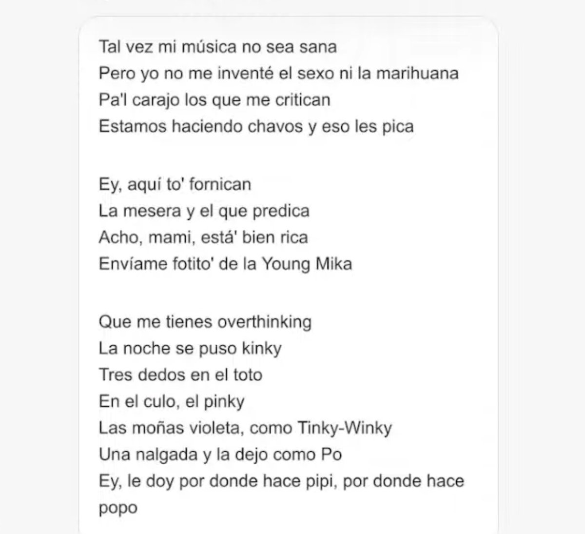 A Irene Montero y al resto de la izquierda feminista le encanta la música de este personaje