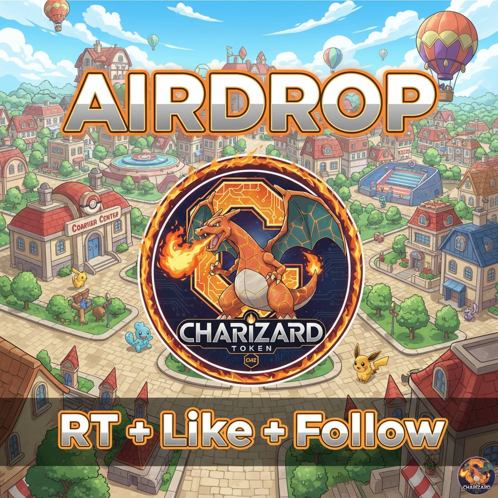 🔥🪂 ULTRA IGNITION WAVE — 2X BOOST LIVE 🪂🔥

Ignition phase activated with DOUBLE rewards unlocked.

350,000,000 $CHZ in active airdrop distribution. 🔥⚡

🔗 charizardtoken.vercel.app
⚠️ Follow + LIKE + RT
⚠️ Drop your $SOL address 👇

#Airdrop #Solana #SolanaAirdrop #2026