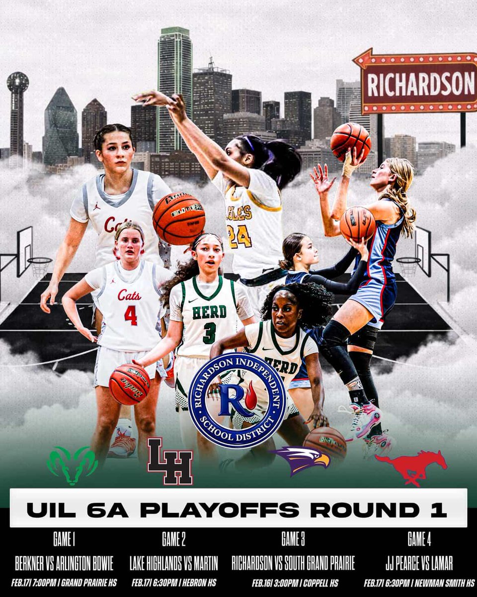 L.V. Berkner Lady Rams Basketball tweet media