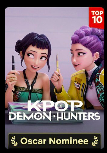 HOW DID I NEVER NOTICE THE OSCAR NOMINATION LMAO?!

IS THIS NEW?! 😭