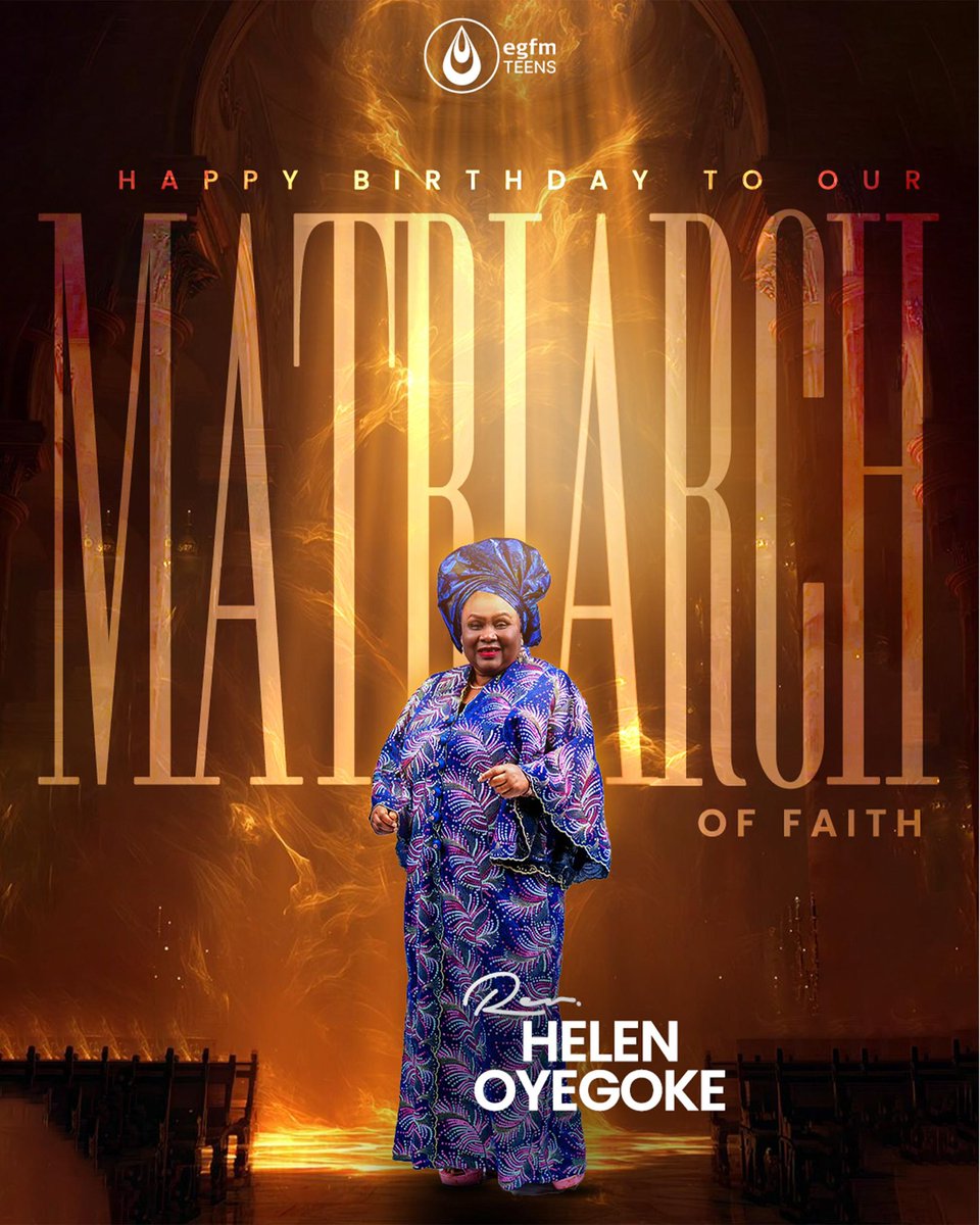 CELEBRATING OUR GRANDMA, REV. HELEN OYEGOKE 🎉

We thank God for your life and legacy of faith, love, and righteousness that continue to shape us. We’re blessed to be your seed.

Happy Birthday, Mummy! We love you dearly and pray for greater strength and grace. 💃🏽❤️

#revhelen