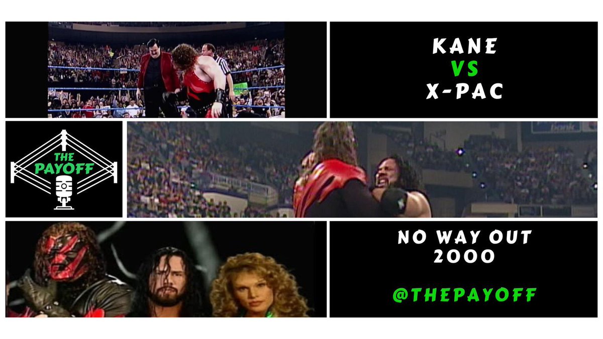 PayoffPod's tweet image. This week on #THEPAYOFF, we take a closer look at #Kane vs #XPac from #NoWayOut 2000.
A No Holds Barred match built on betrayal, obsession, and Attitude Era. We dig into what the match was trying to be, what it became, and how it’s remembered now.

#WWE #WWERaw #SmackDown #WWENXT
