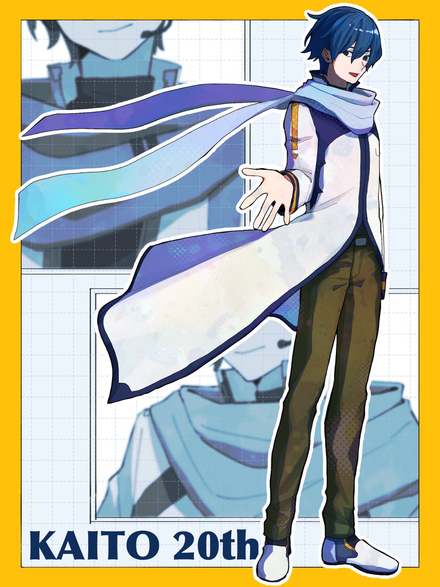 KAITO 20th おめでとう🍨

#KAITO誕生祭2026 
#KAITOお誕生会2026